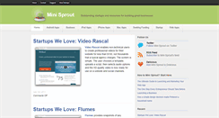 Desktop Screenshot of minisprout.com
